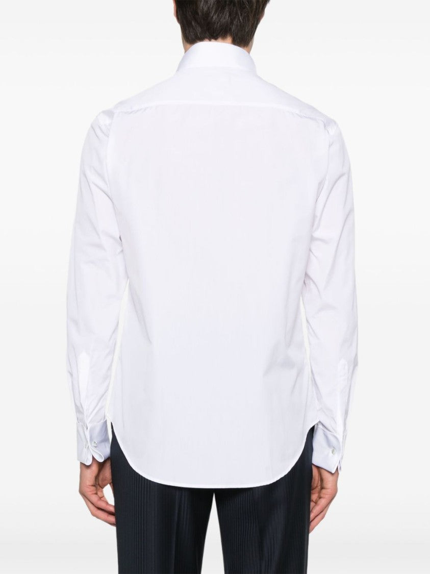 Emporio Armani Wing Collar Plastron Tuxedo Shirt