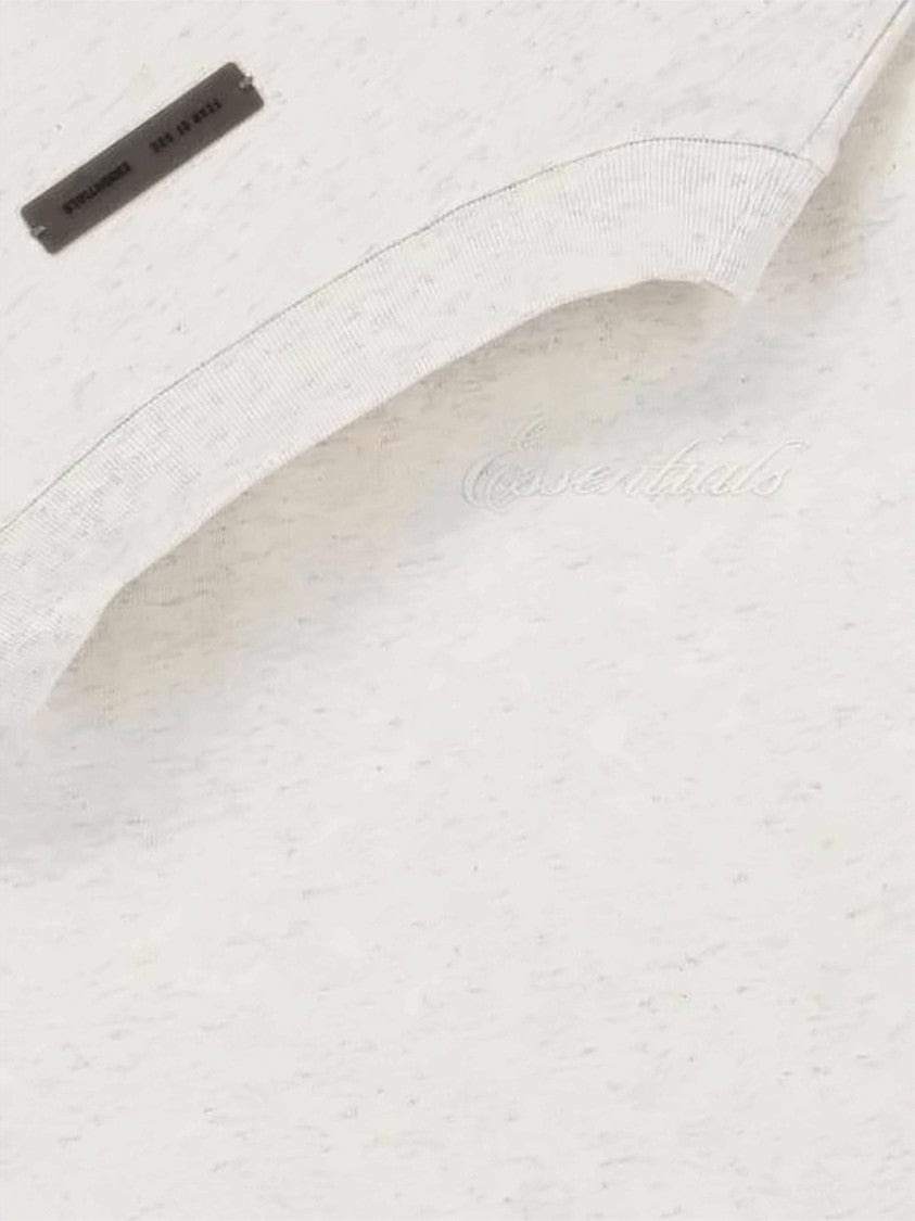 Fear Of God Long-Sleeve Crew Neck T-Shirt With Heathered Texture