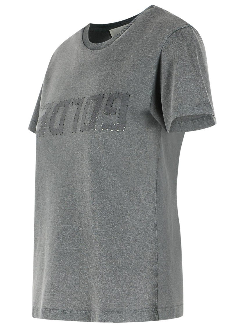 Golden Goose 'Doris' Slim Grey Cotton T-Shirt