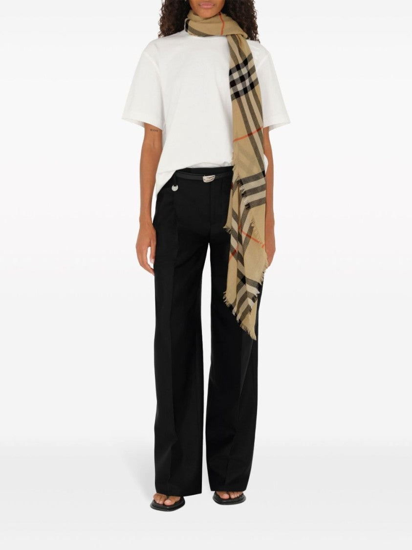 Burberry Lightweight Wool Scarf