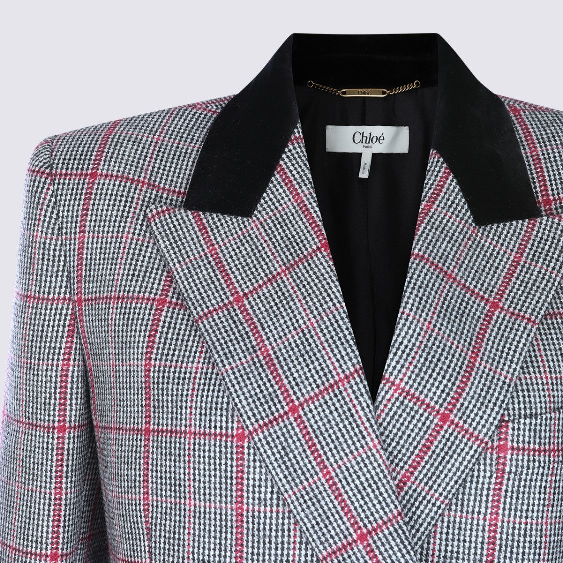 Chloé Grey Wool Blazer