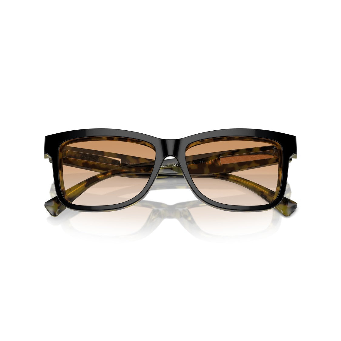 Brunello Cucinelli 0Bc4009s Bold Rectangular Acetate Sunglasses With Tortoiseshell Arms