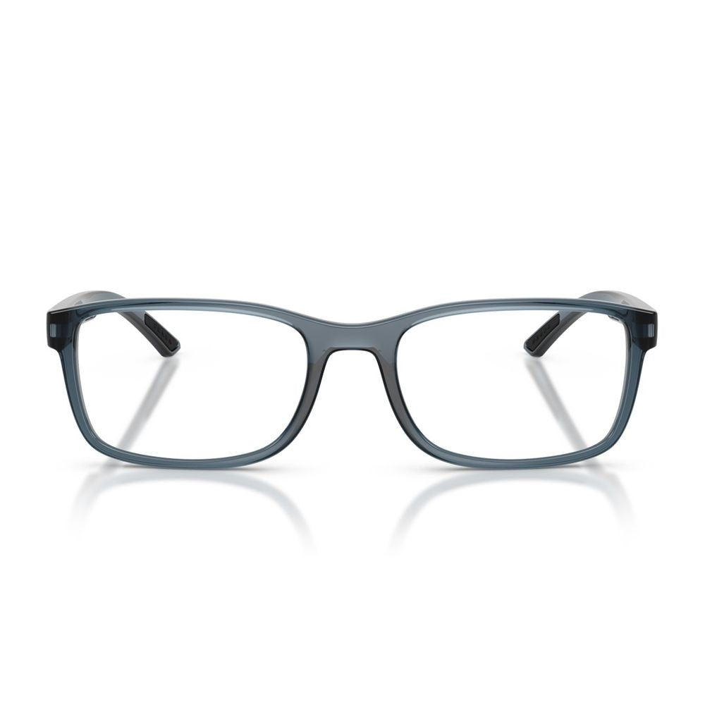 Prada Linea Rossa Ps 06Rv Transparent Light Blue Rectangular Glasses