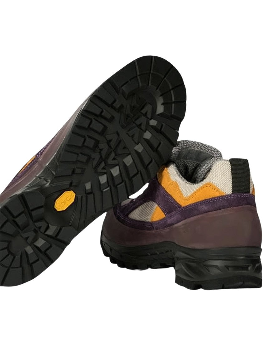 K-Way Deep Purple And Brown Sneakers
