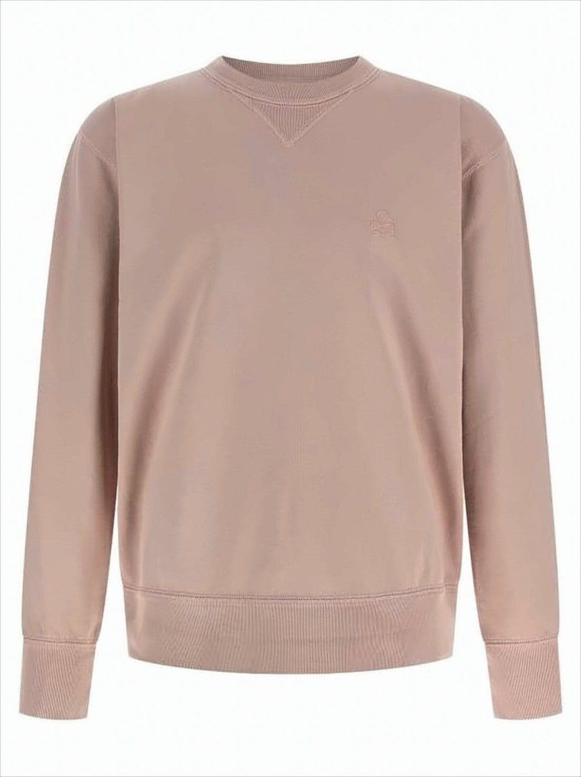 Isabel Marant Minimalist Long-Sleeve Crewneck Sweatshirt