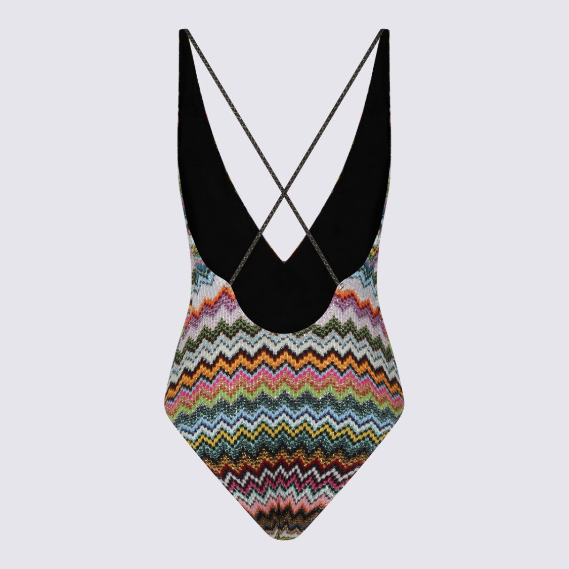 Missoni Zigzag Pattern One-Piece Swimsuit