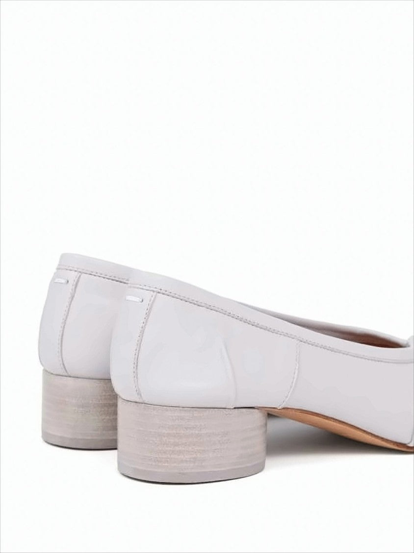 Maison Margiela Unique Split-Toe Flats With Low Block Heel