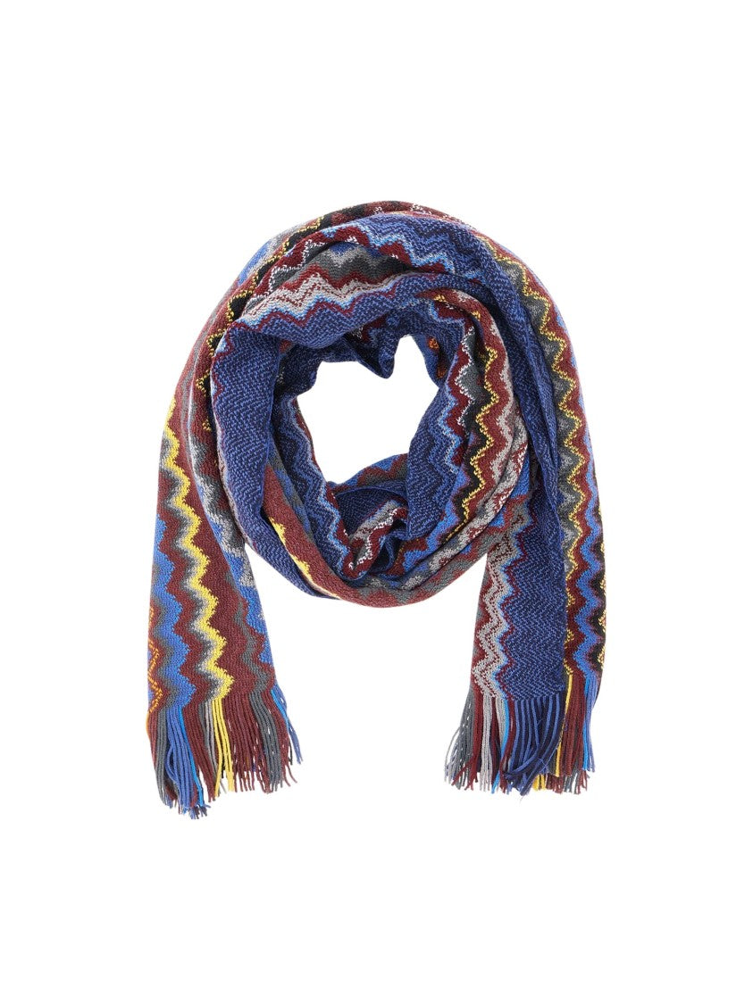 Missoni Chevron Zigzag Fringe Scarf