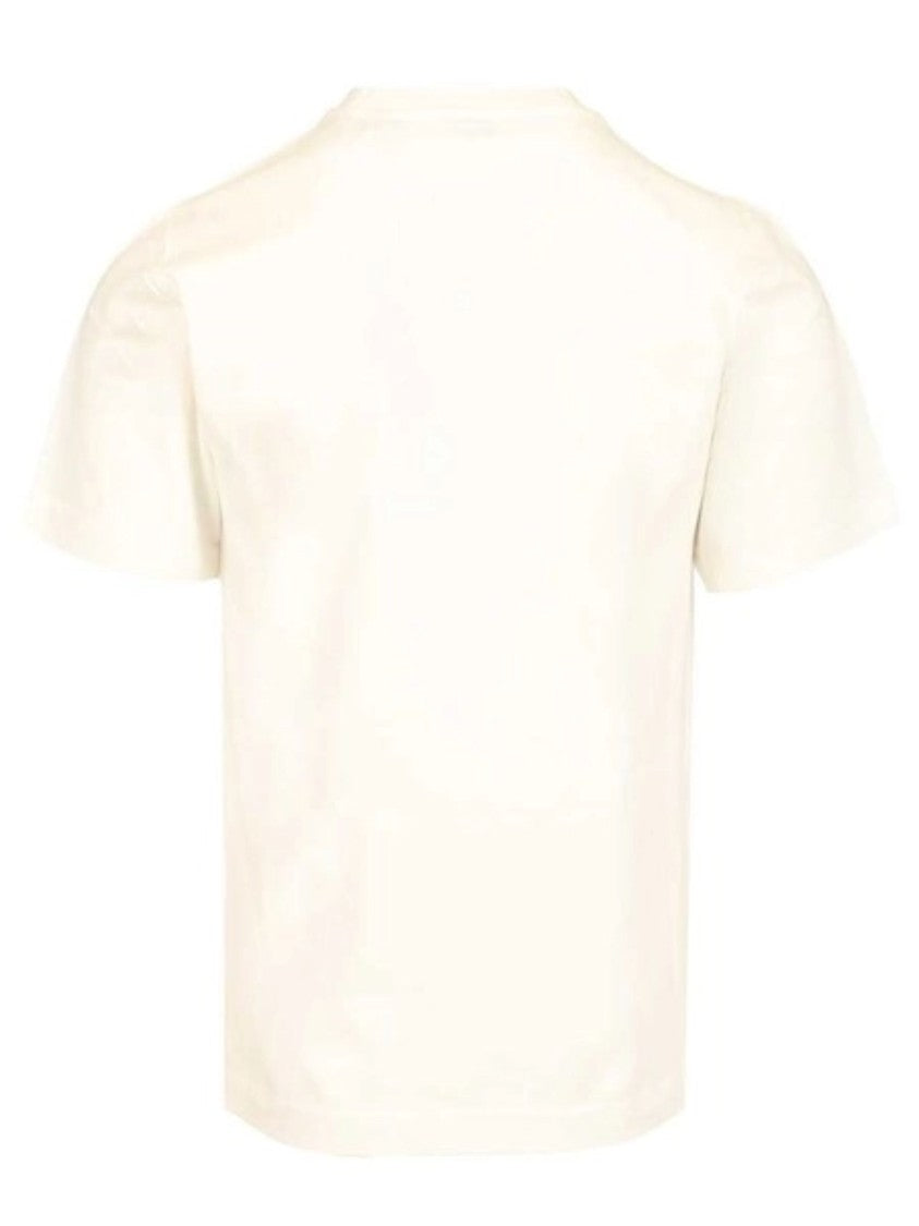 Burberry White Seth Cotton T-Shirt