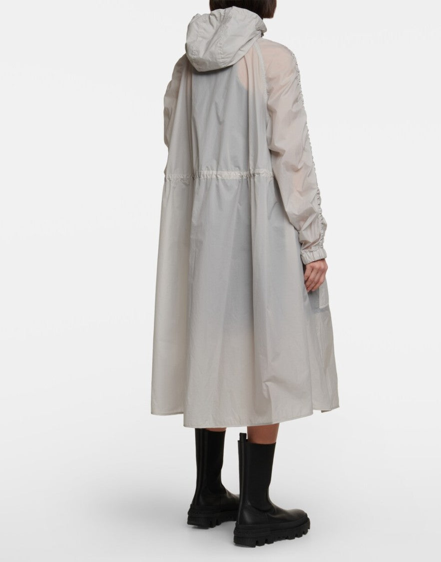 Moncler Potet Logo Parka Raincoat