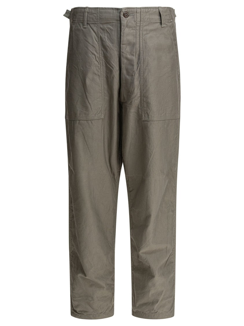 Kaptain Sunshine Relaxed Olive Trousers