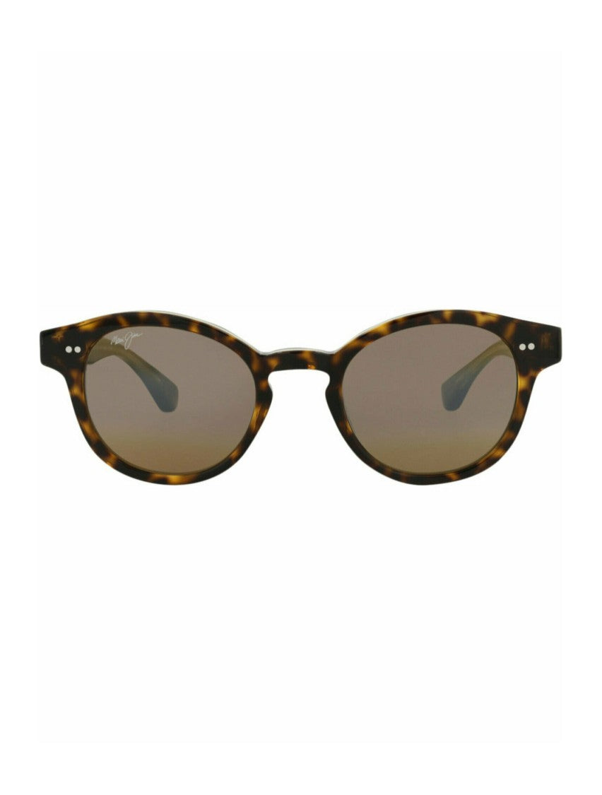 Maui Jim Round-Frame Acetate Sunglasses