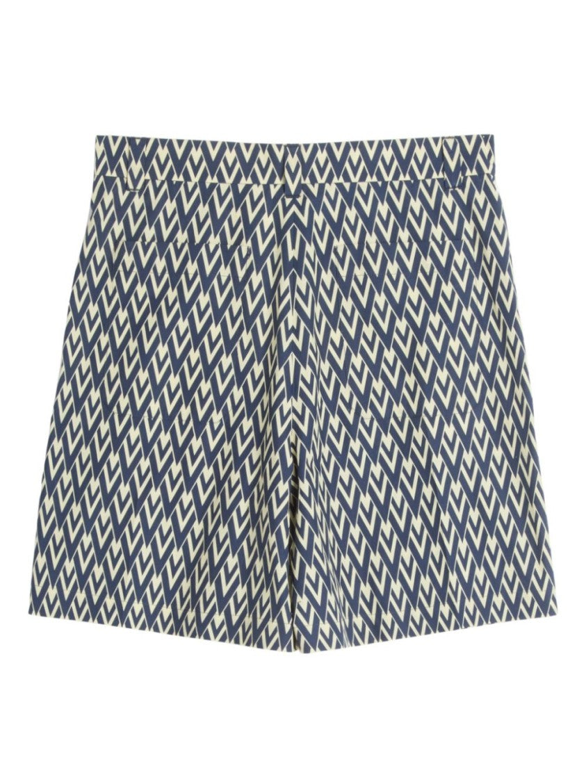 Valentino Cotton Bermuda Shorts