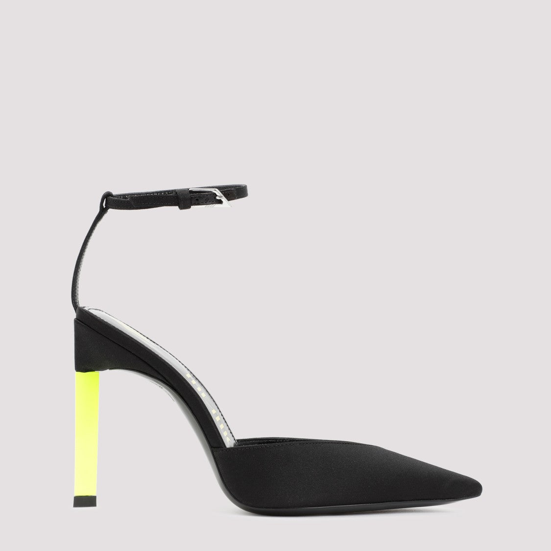 The Attico Black And Yellow Perine Pump