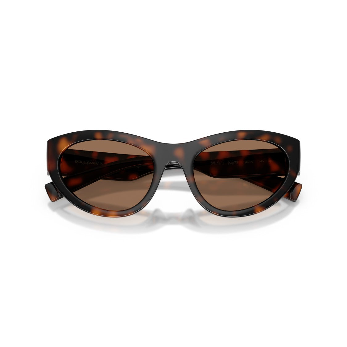 Dolce & Gabbana 0Dg6207 Tortoiseshell Cat-Eye Sunglasses With Gold-Tone Logo Detail