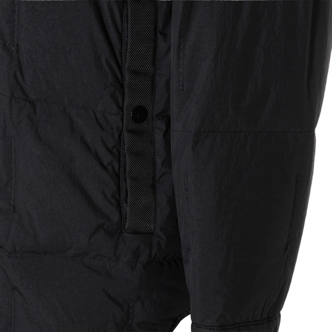 Stone Island Quilted Patch Straight Silhouette Coat