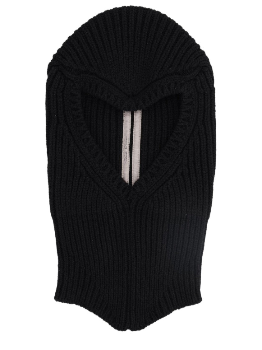 Rick Owens Porteville Ribbed Knit Cashmere-Blend Balaclava