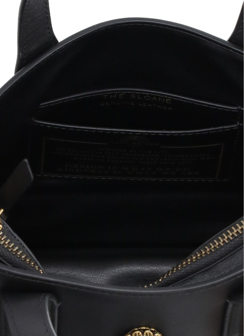 Kurt Geiger Black Sloane Tote Bag Leather Tote Bag