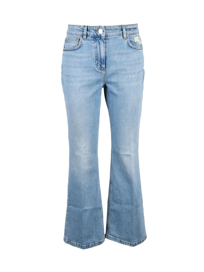 Marella Blue Flared Denim Jeans