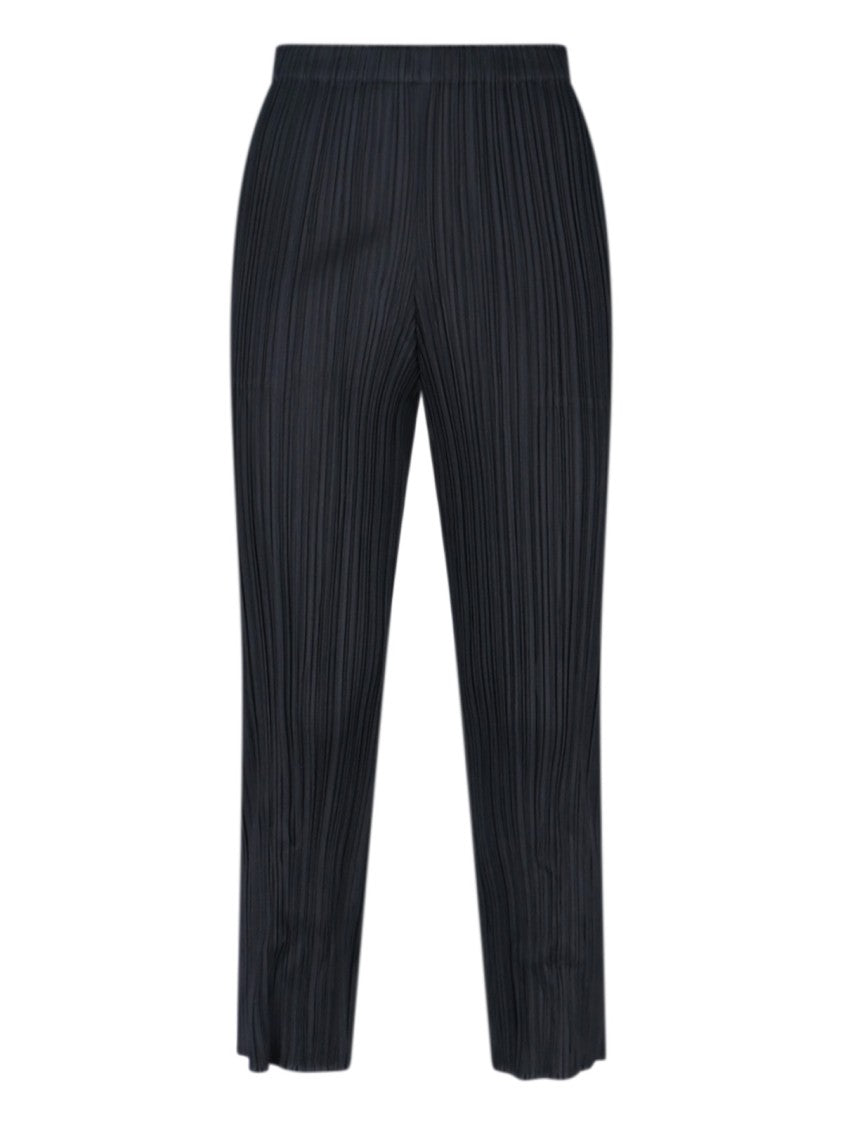 Pleats Please Pleated Trousers With Modern Tailored Silhouette