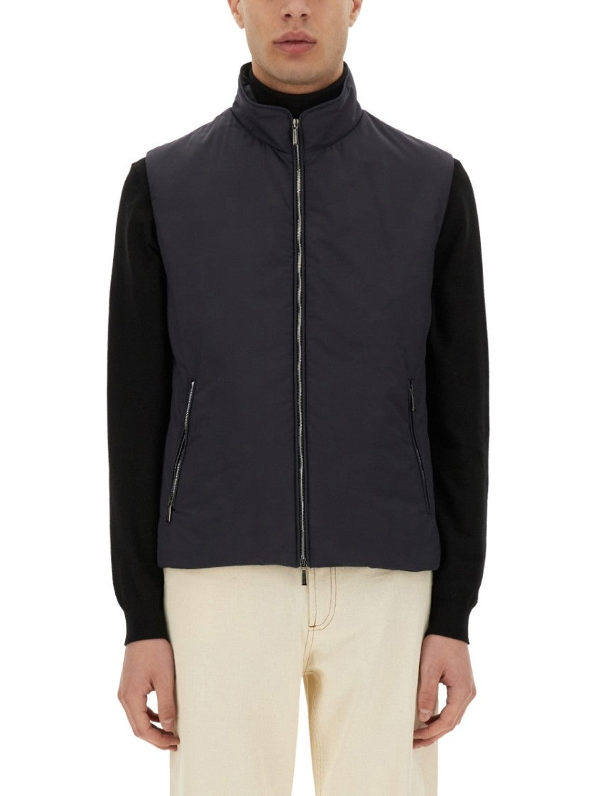 Moorer Neutrals Senio-Skt Sleeveless Padded Vest