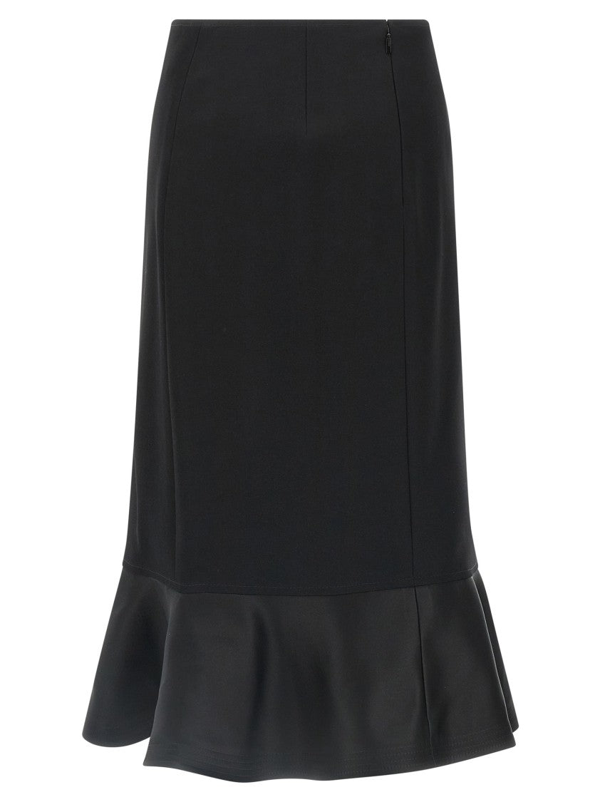 Fendi Grain De Poudre Skirt