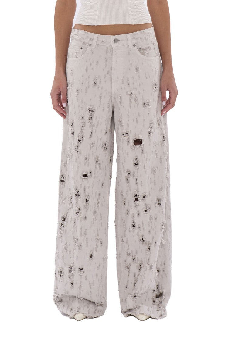 Haikure Blue Bethany Bull Destroy Jeans