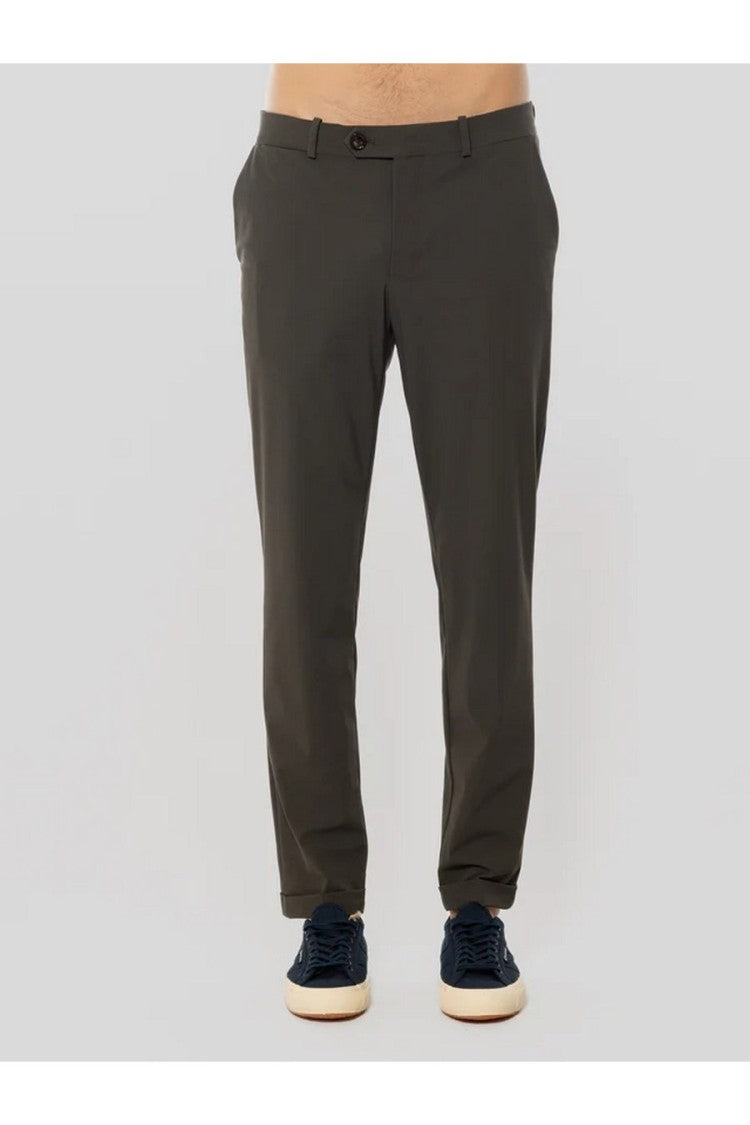 Rrd Green Tailored Trousers With Practical Pockets