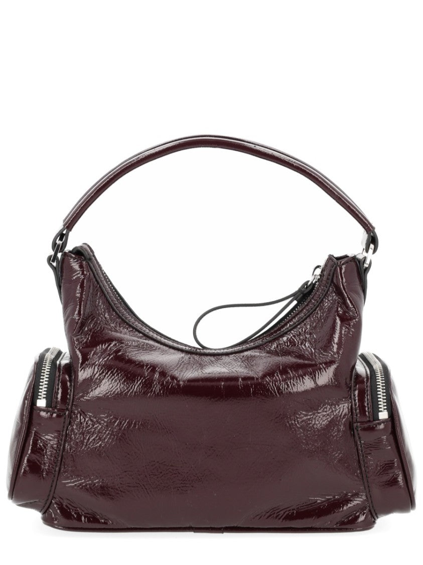 Stella Mccartney Dartmoor Glossy Leather Shoulder Bag