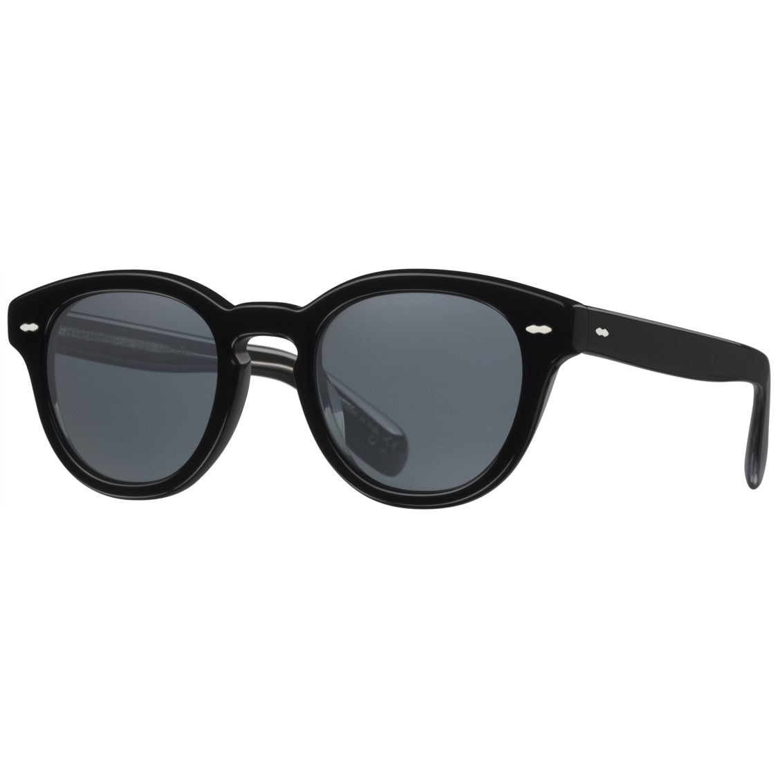 Oliver Peoples 0Ov5413su Glossy Black Acetate Round Frame Sunglasses
