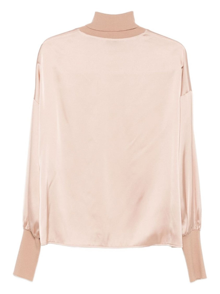 Dexterior Wool Blend Sweater With High Neckline