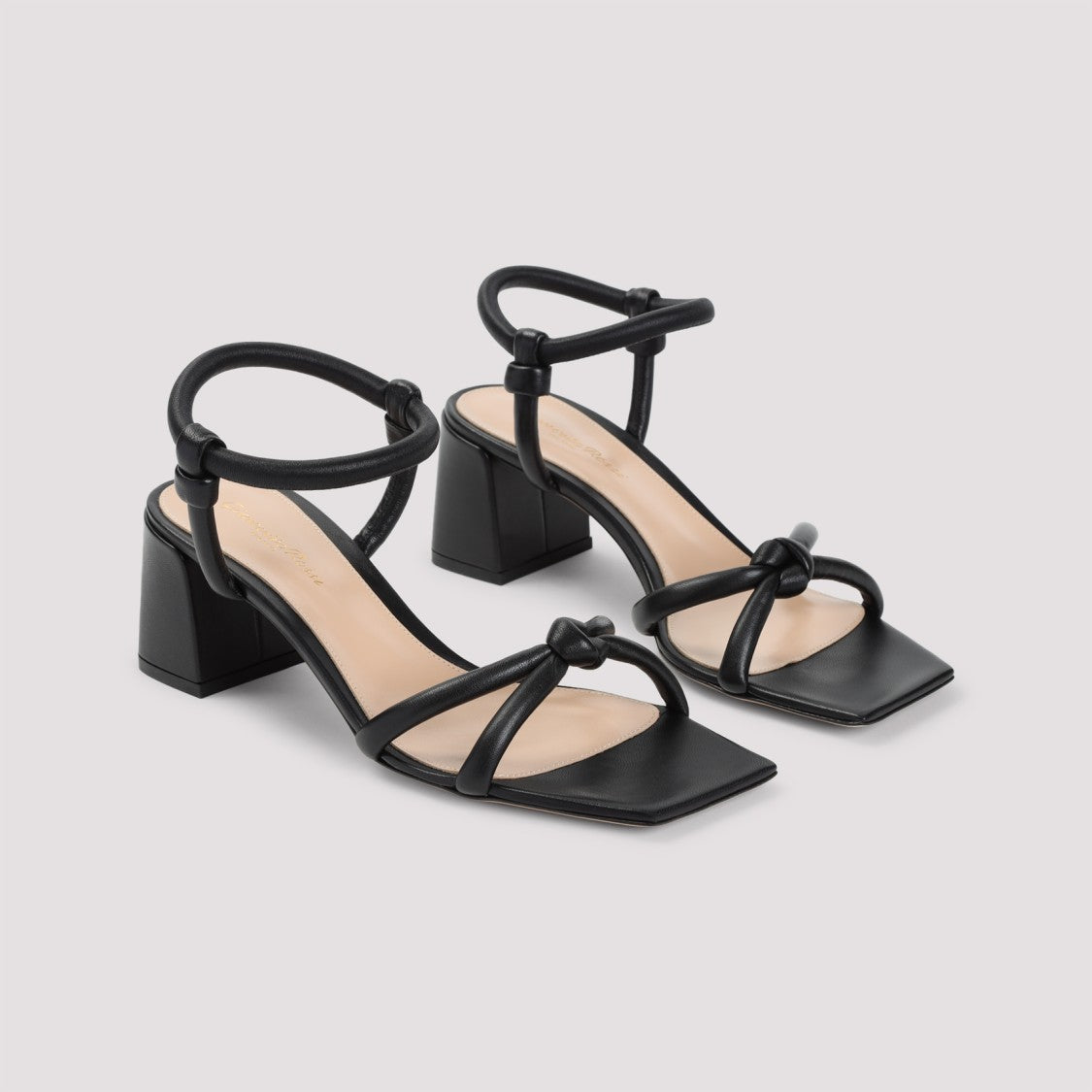 Gianvito Rossi Square Toe Sandals