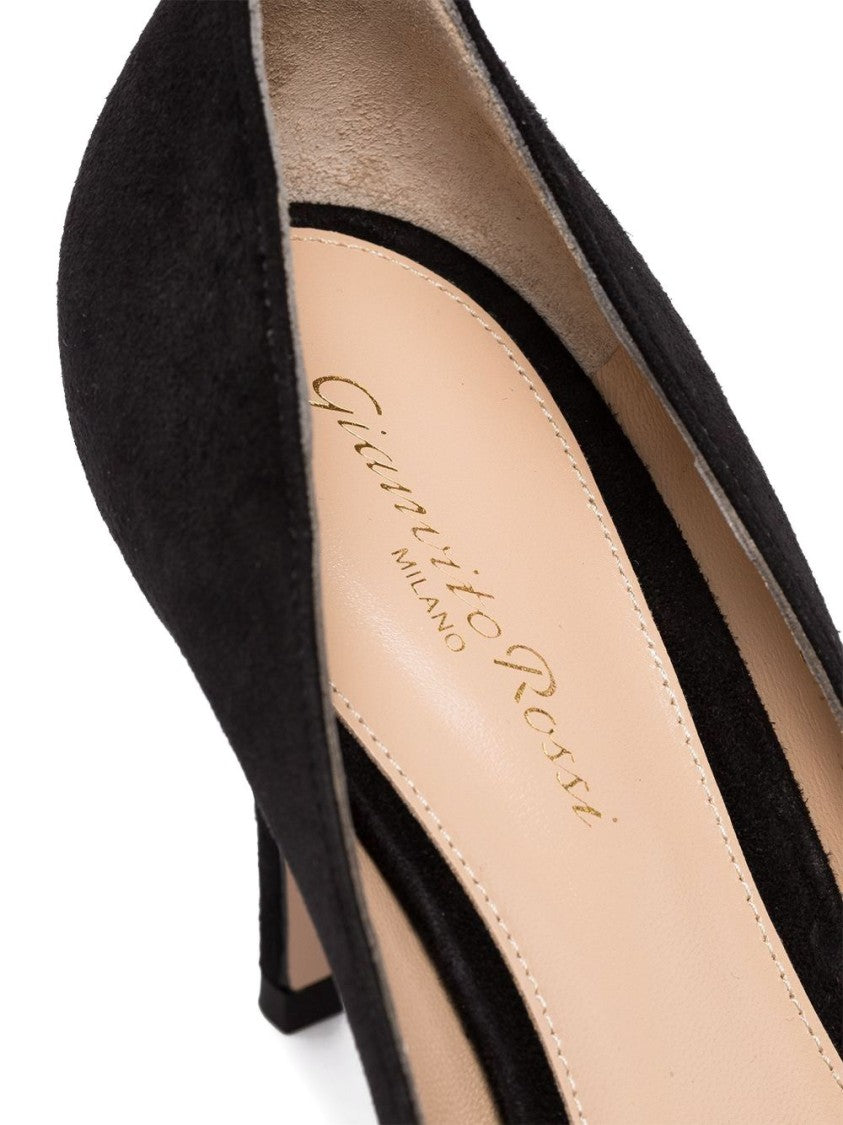 Gianvito Rossi Pointed Toe Suede Pumps