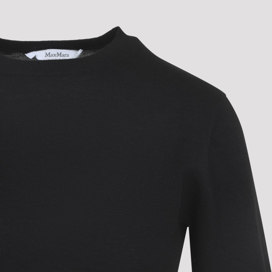 Max Mara Marica Black Cashmere Sweater