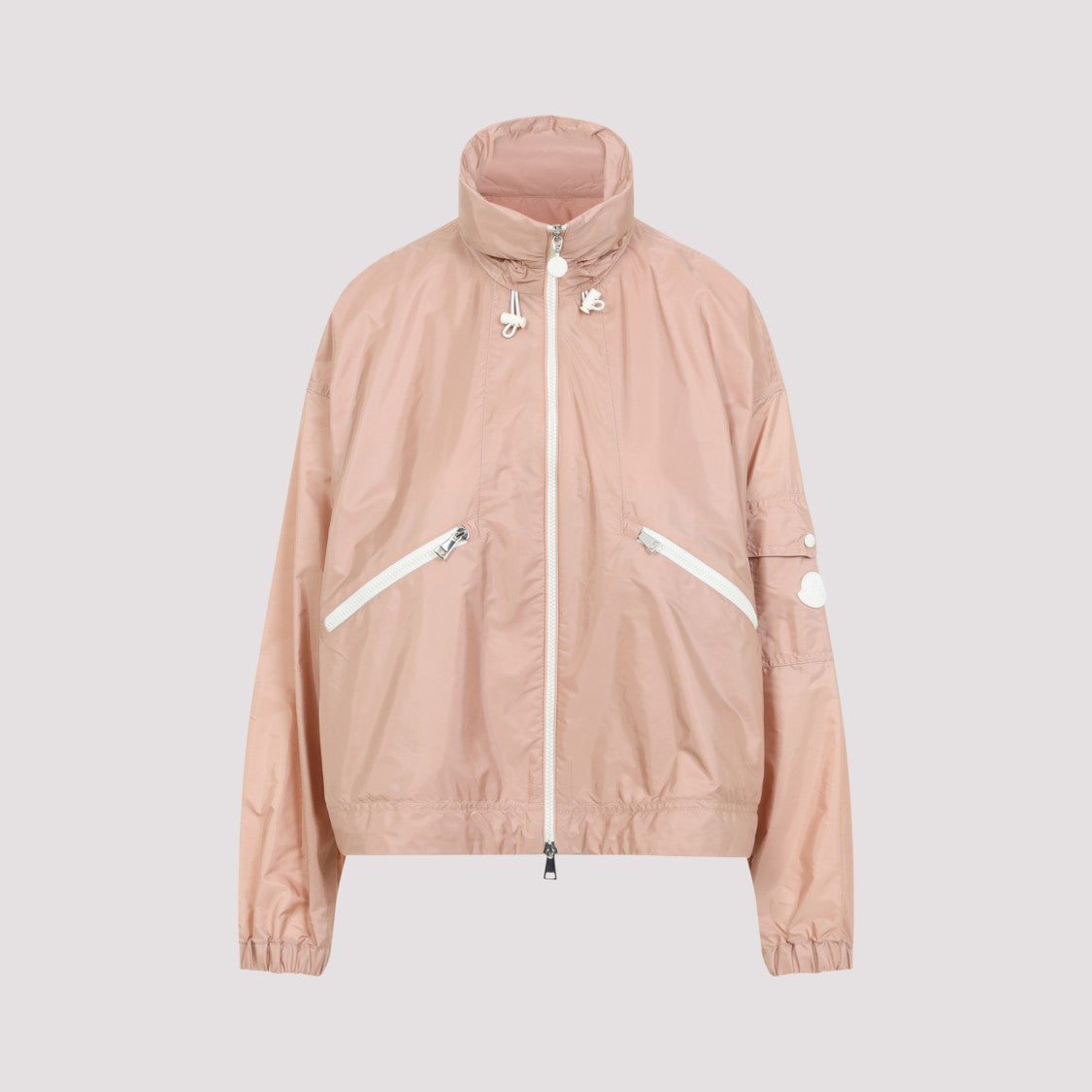 Moncler Lightweight Polyamide Jacket With High Collar