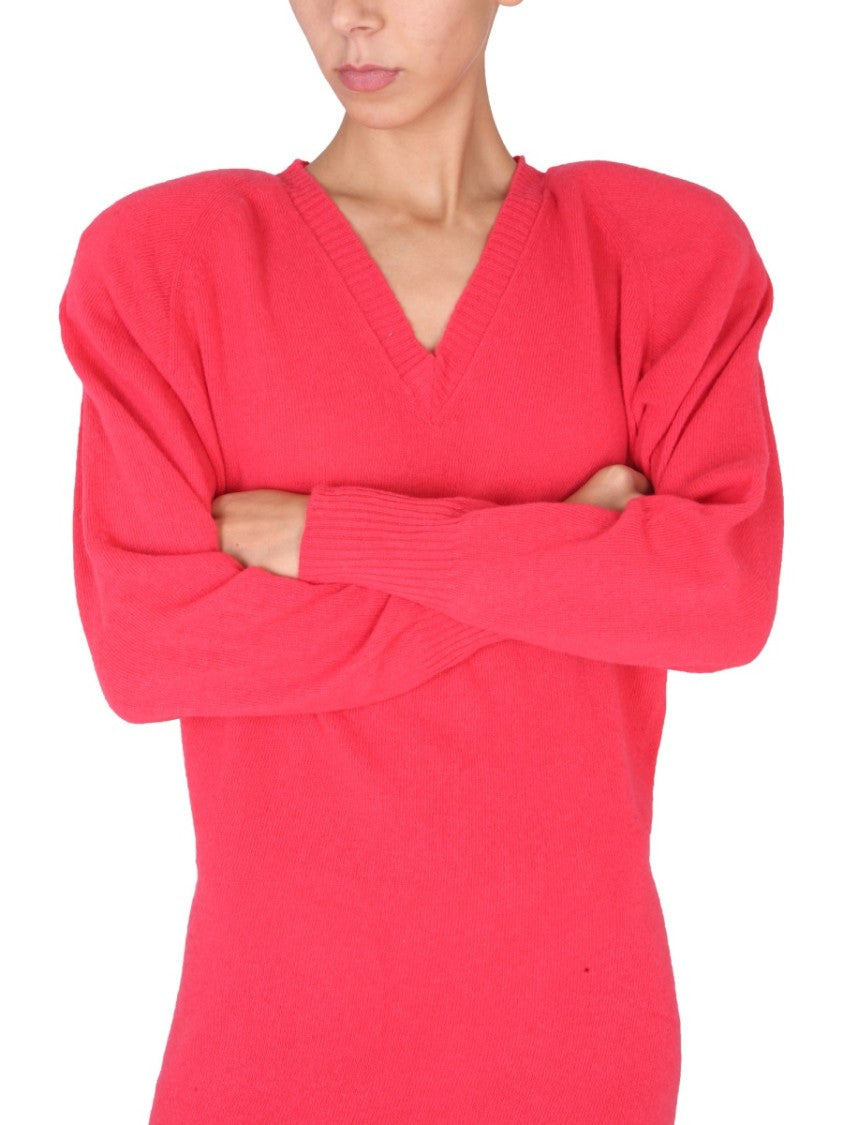 Philosophy Di Lorenzo Serafini Structured V-Neck Mini Dress