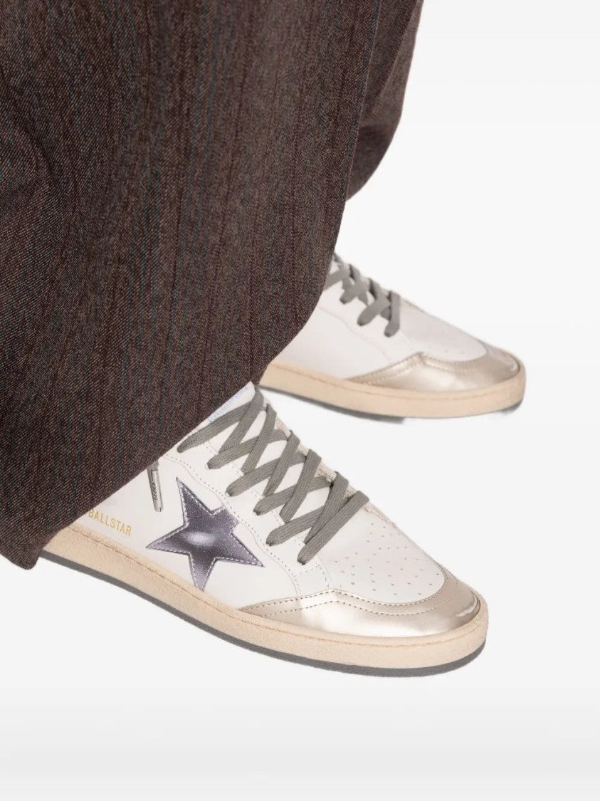 Golden Goose Ball Star Leather Sneakers