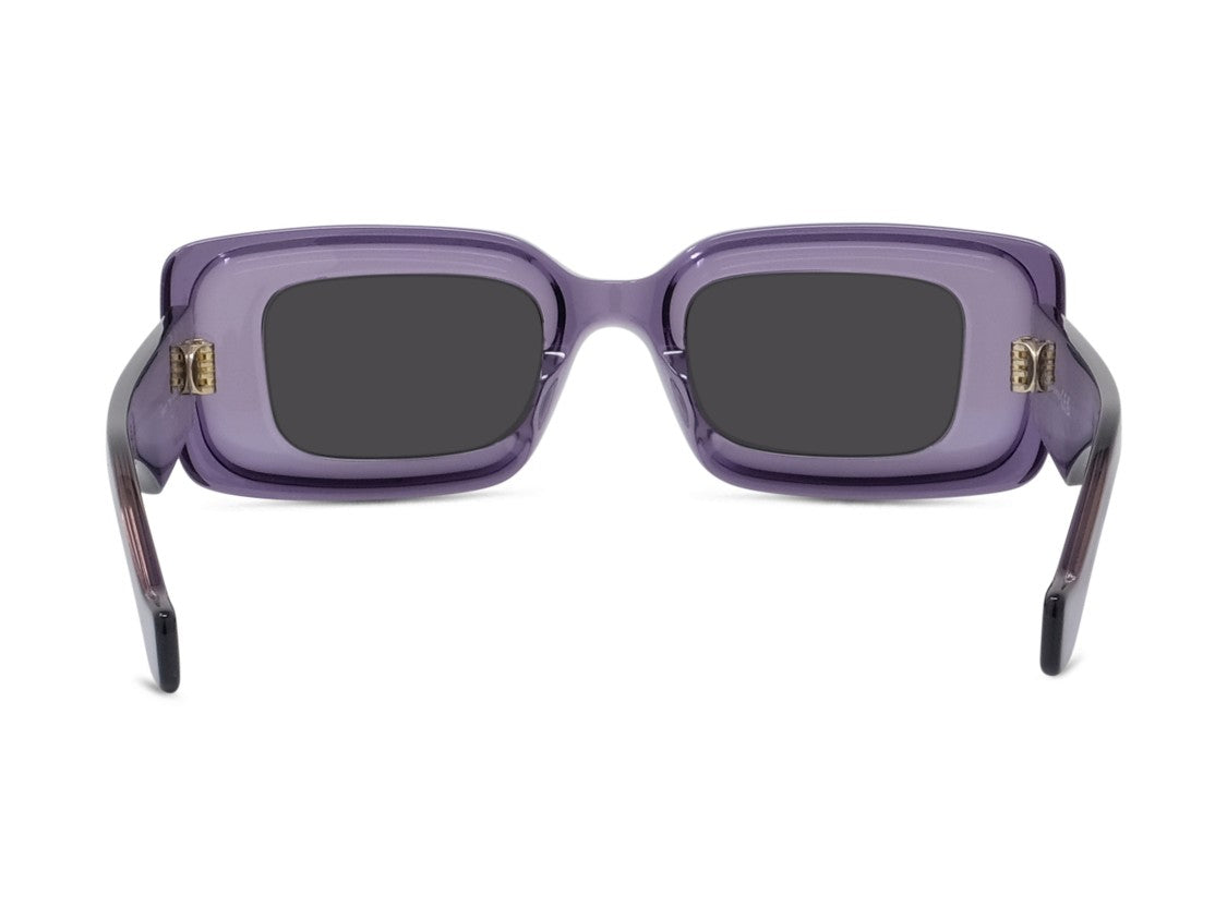 Loewe Translucent Purple Lw40101i Oversized Square Sunglasses