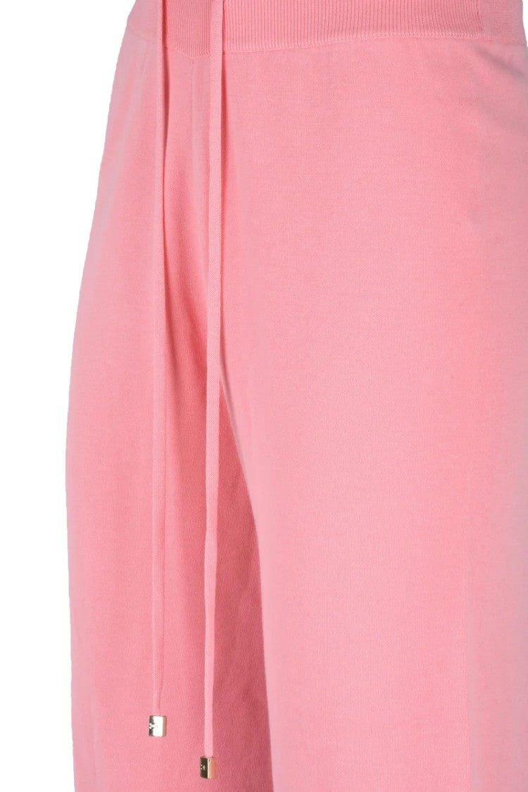 Elisabetta Franchi Relaxed Fit Trousers With Drawstring Waistband