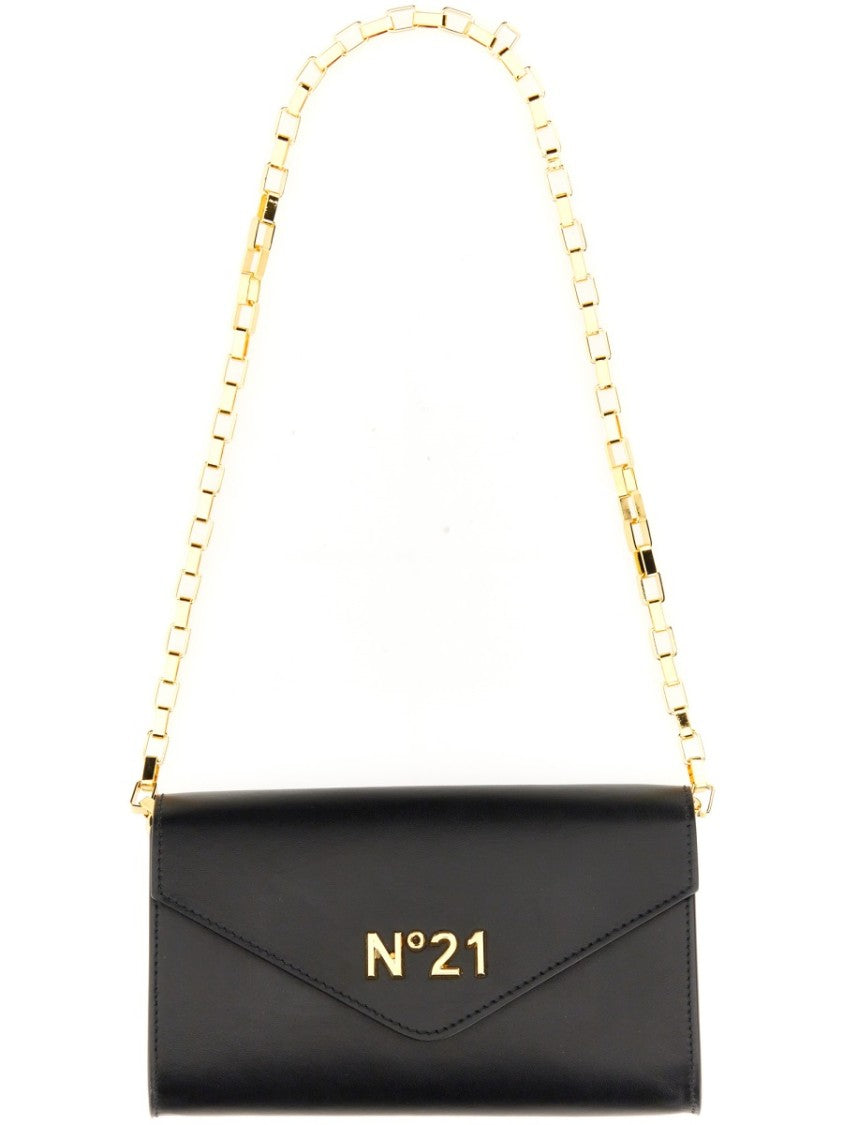 N°21 Rectangular Calf Leather Wallet