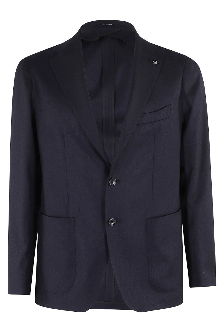 Tagliatore Opsak Single Breasted Wool Jacket
