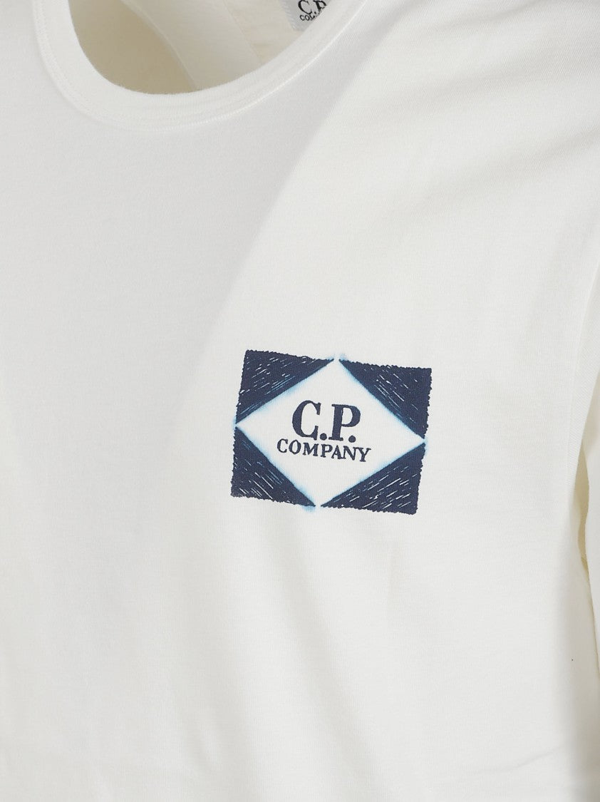 C.P. Company Classic Round Neck T-Shirt With Graphic Print