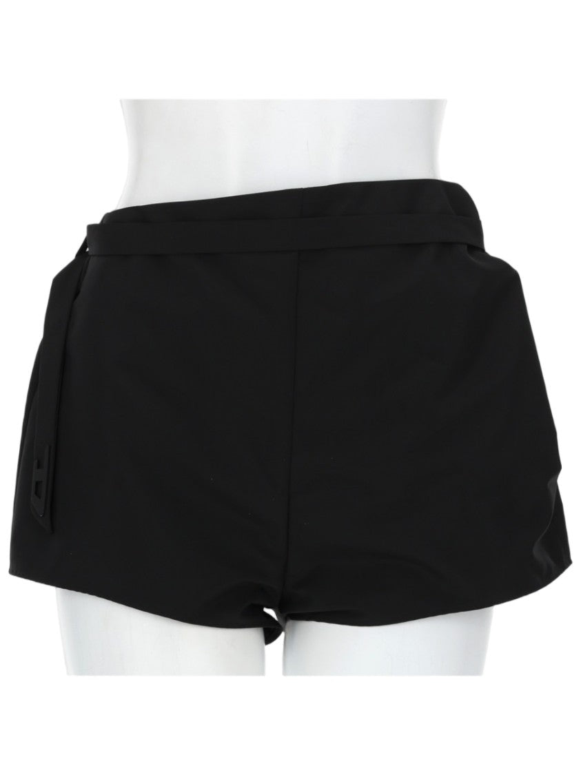 Diesel P-Sarto Polyester Wrap Fitted Shorts
