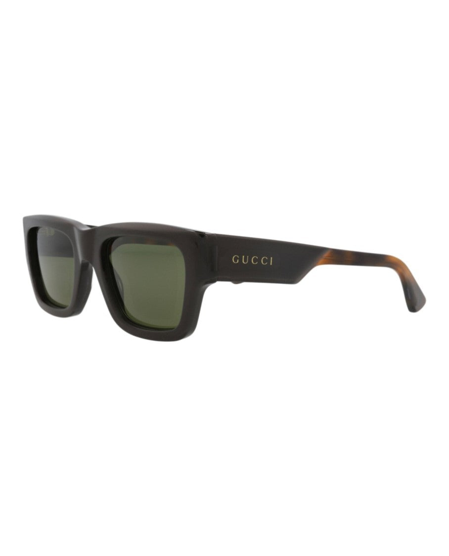 Gucci Square-Frame Recycled Acetate Sunglasses