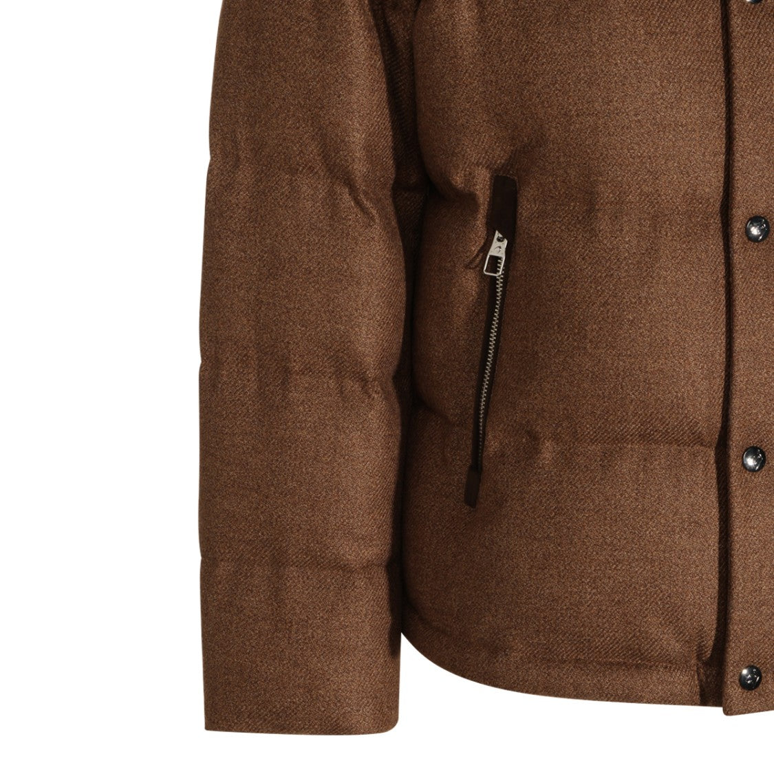 Montecore Taupe Quilted Down Puffer Jacket