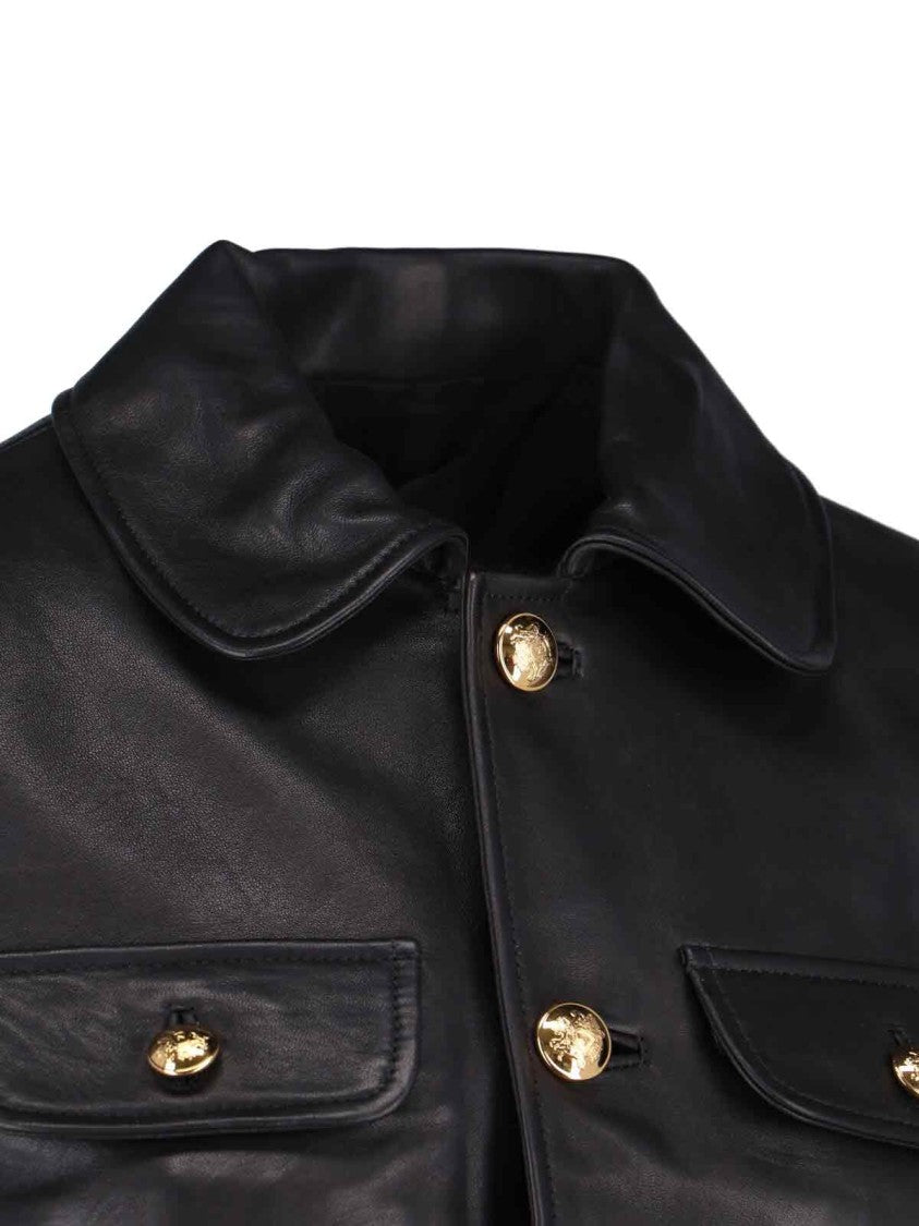 Nili Lotan "Chamonix" Leather Jacket – Black