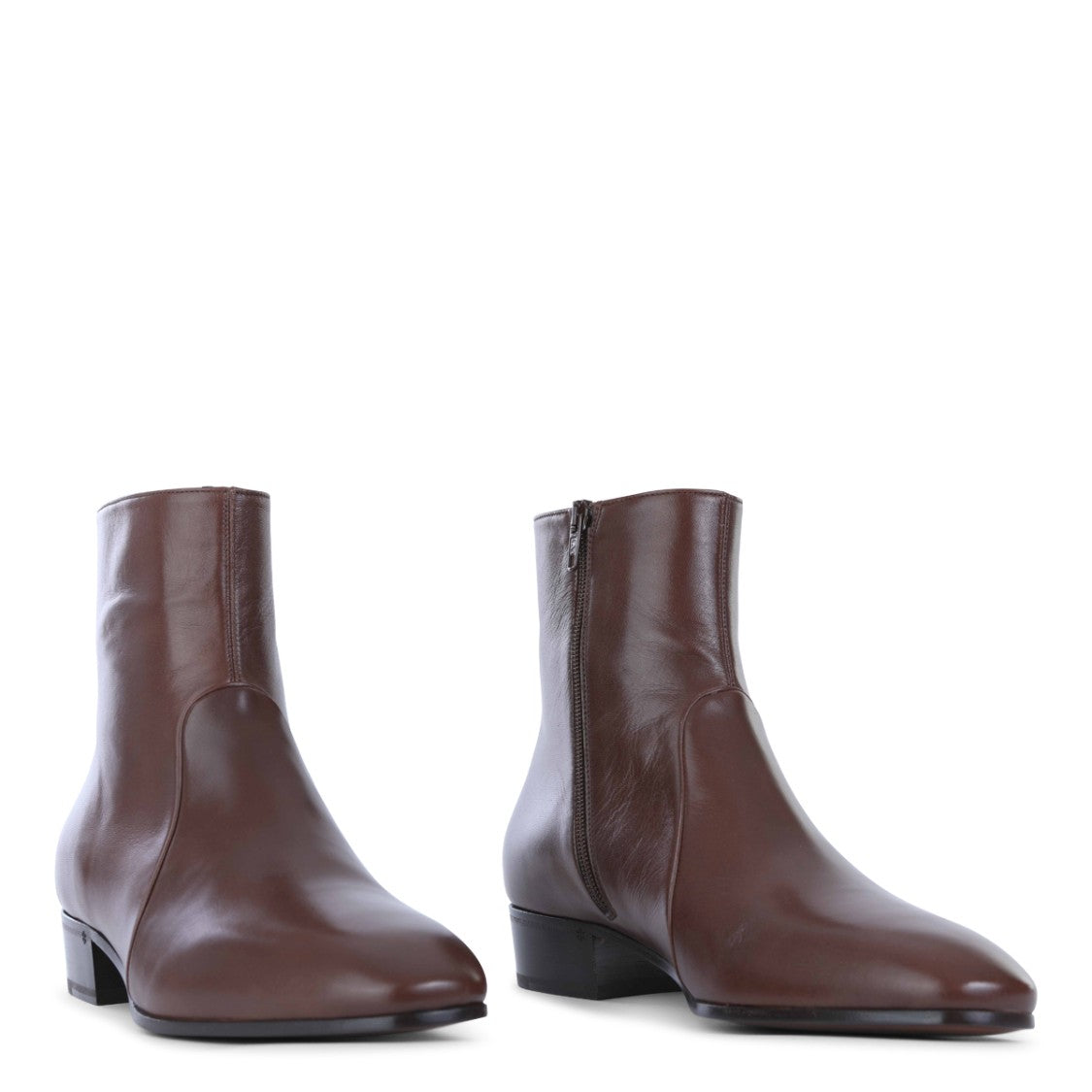 Valentino Garavani Brown Leather Boots