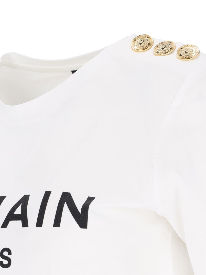 Balmain Logo T-Shirt – White