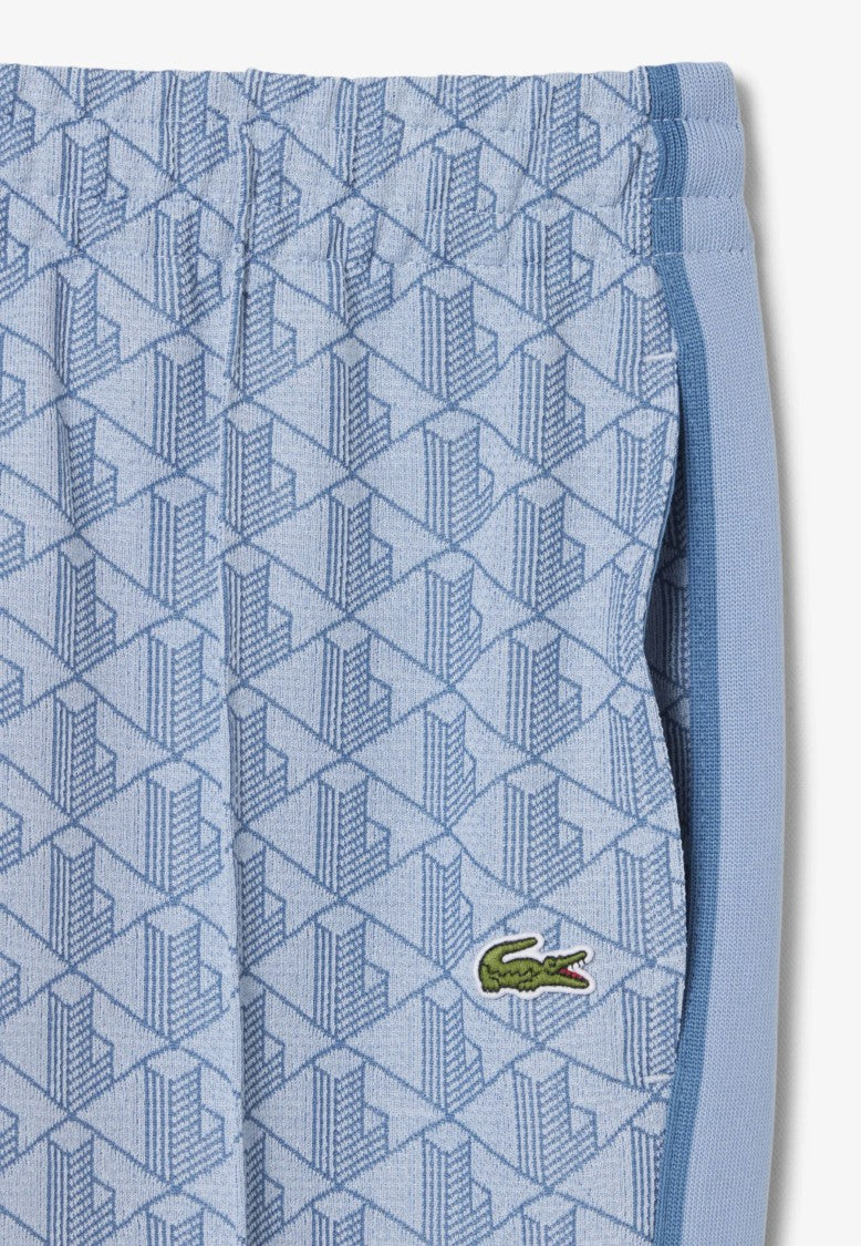 Lacoste Light Blue Paris Monogram Pants