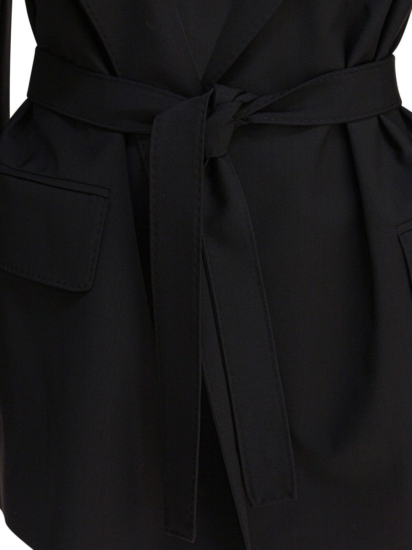 Max Mara Wool Canvas Blazer